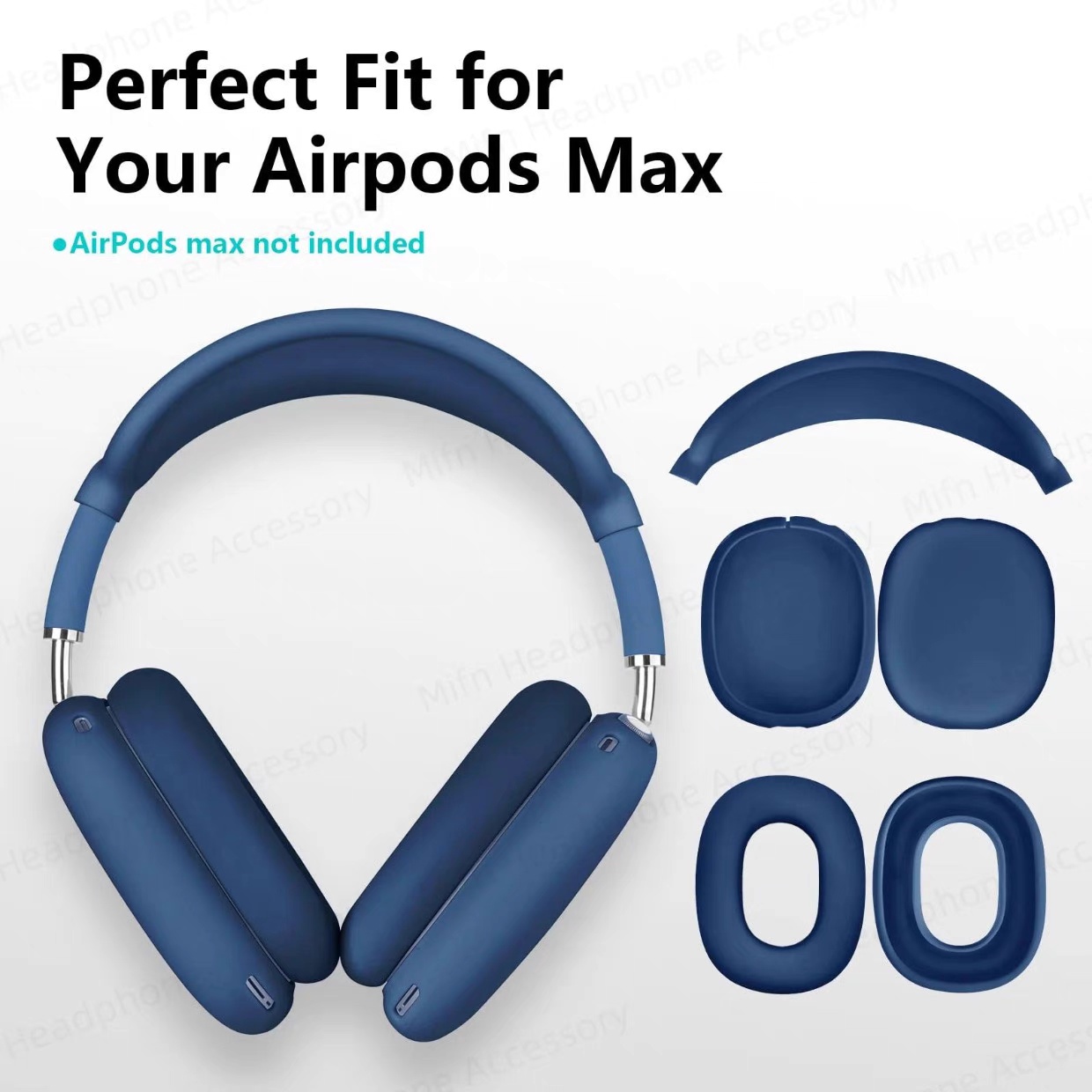 Silicone Ear Covers for AirPods Max β Protective Earmuff Case - Image 6