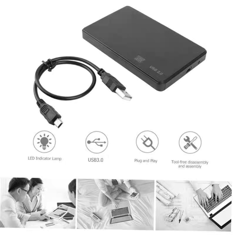 SATA HDD External Enclosure β 2.5" Hard Drive Case - Image 2
