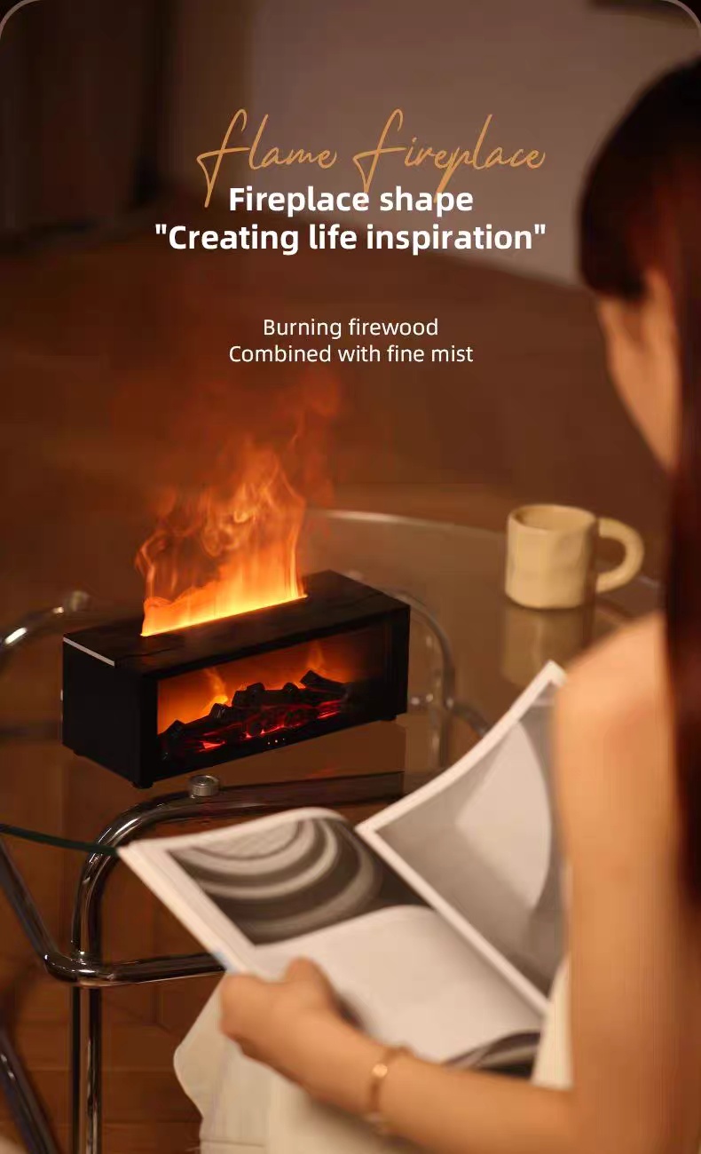 Colorful Flame Aroma Diffuser β 150ml Waterless Auto-Off - Image 5