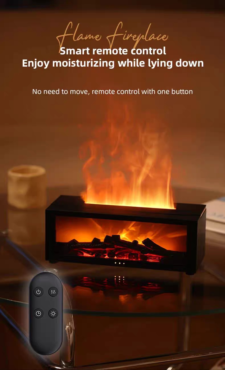 Colorful Flame Aroma Diffuser β 150ml Waterless Auto-Off - Image 9