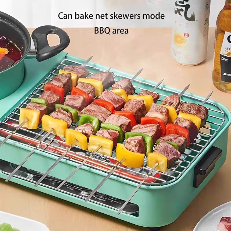 3-in-1 Korean Electric Hot Pot & BBQ Grill β Ramen, Soup, and Grill in One - Image 3