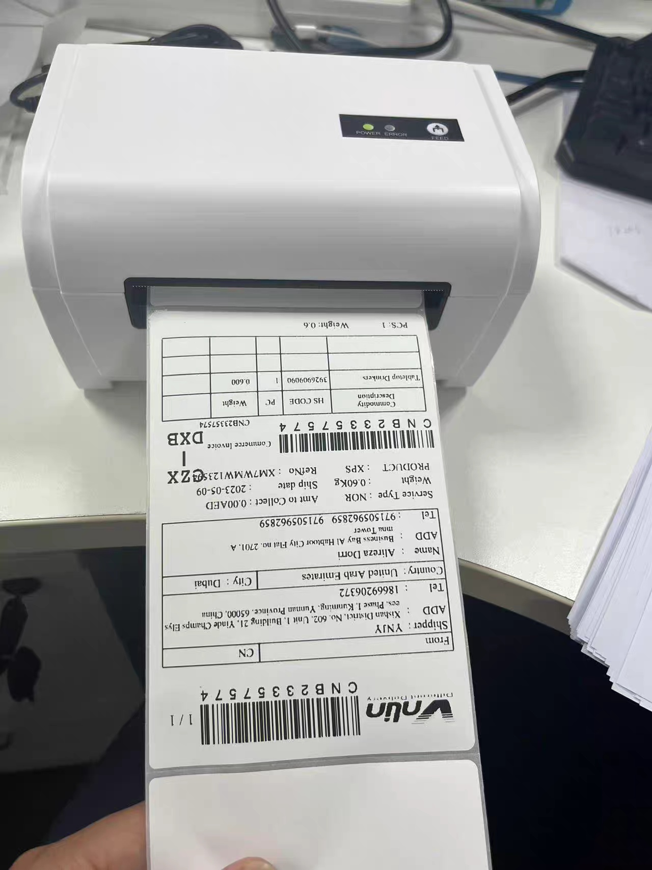 Thermal Label Printer β 4x6 Inch Barcode Shipping Labels - Image 2
