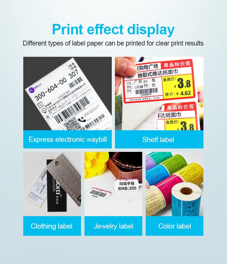 Thermal Label Printer β 4x6 Inch Barcode Shipping Labels - Image 4