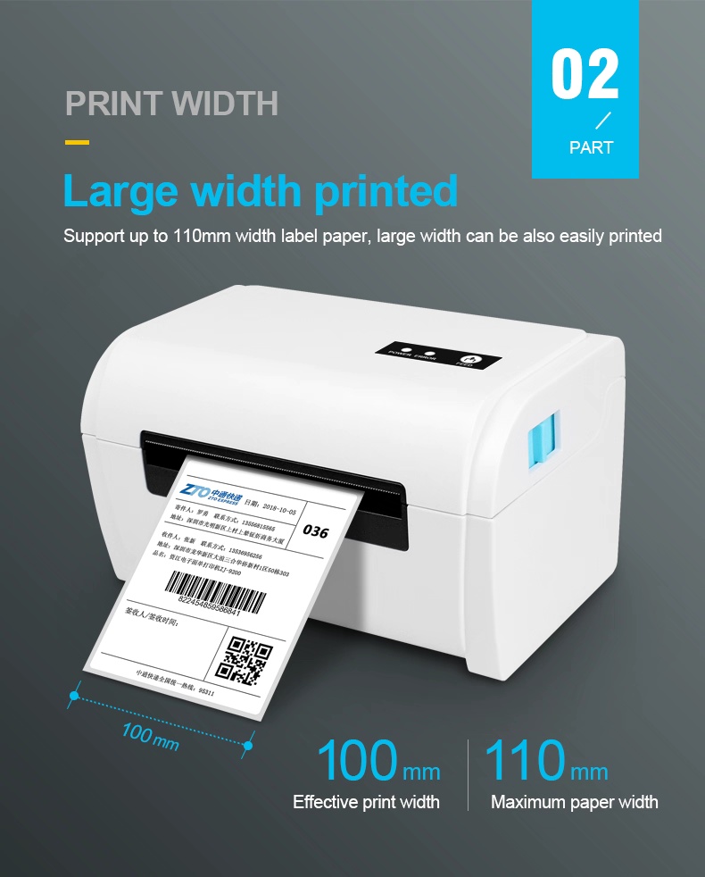 Thermal Label Printer β 4x6 Inch Barcode Shipping Labels - Image 6