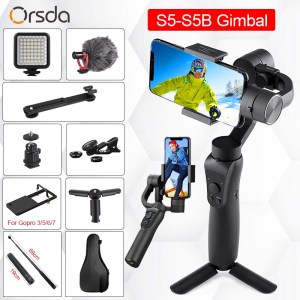 Orsda S5/S5B 3-Axis Handheld Smartphone Gimbal Stabilizer