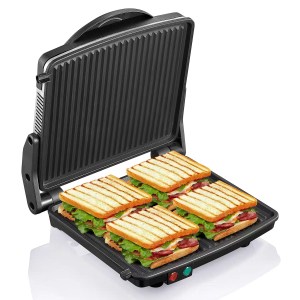 4-Slice Panini Press Grill – Gourmet Sandwich Maker