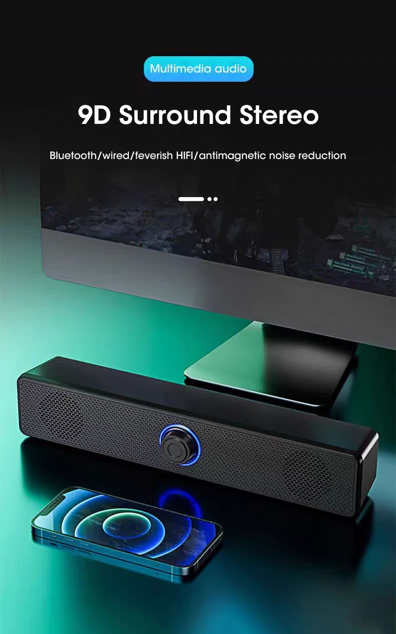 Bluetooth 5.0 Soundbar Speaker ā 4D Stereo Surround - Image 2