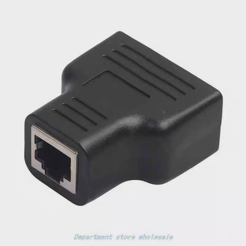 RJ45 Splitter Adapter β 1 to 2 Dual Female LAN Port - Image 3