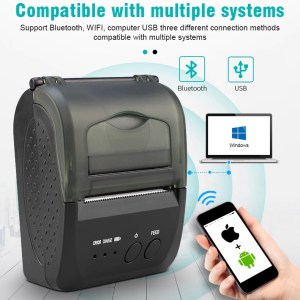 58mm Mini Mobile Thermal Printer – Android & iOS Compatible