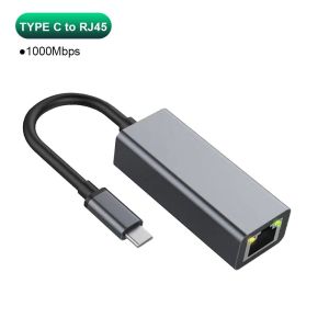 1000Mbps USB-C to RJ45 Ethernet Adapter – USB 3.0 Wired Network Adapter