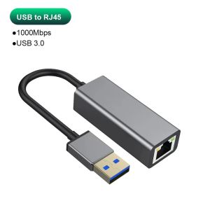 1000Mbps USB to RJ45 Ethernet Adapter – USB 3.0 Wired Network Adapter