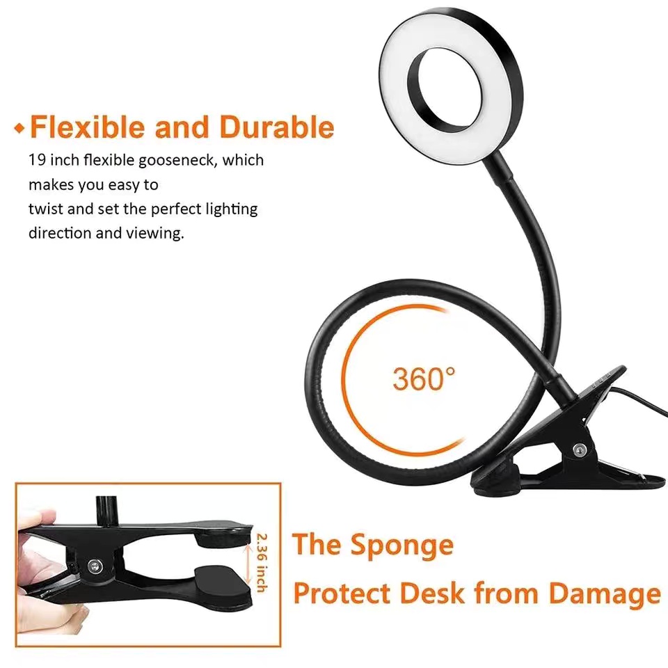 USB LED Book Light β Eye Protection Night Reading Lamp - Image 4