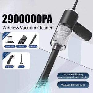 120W Wireless Vacuum Cleaner – 2,900,000PA Super High Suction