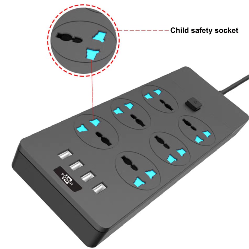 Power Strip Surge Protector – Multi-Outlet Extension - Image 3