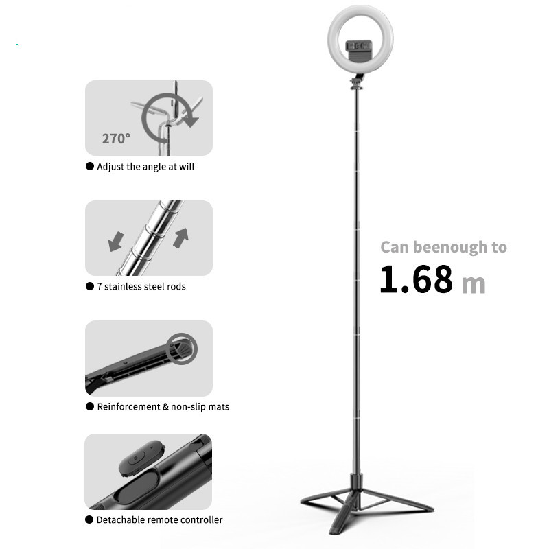 Multifunctional Selfie Stick Q05S Selfie Stick Live - Image 5