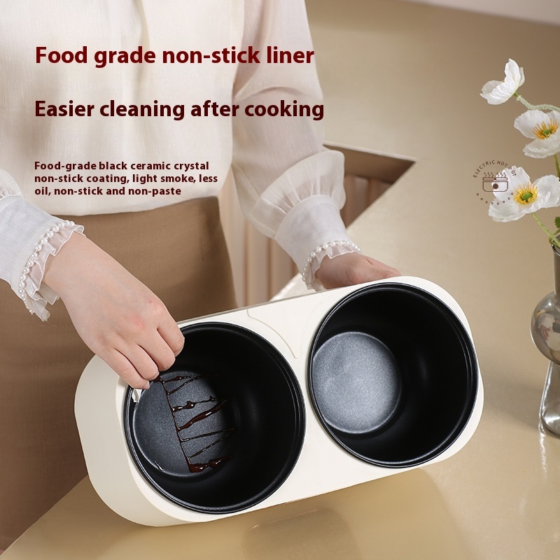 Home Smart Touch Screen Multi-function Bilateral Rice Cooker - Image 4
