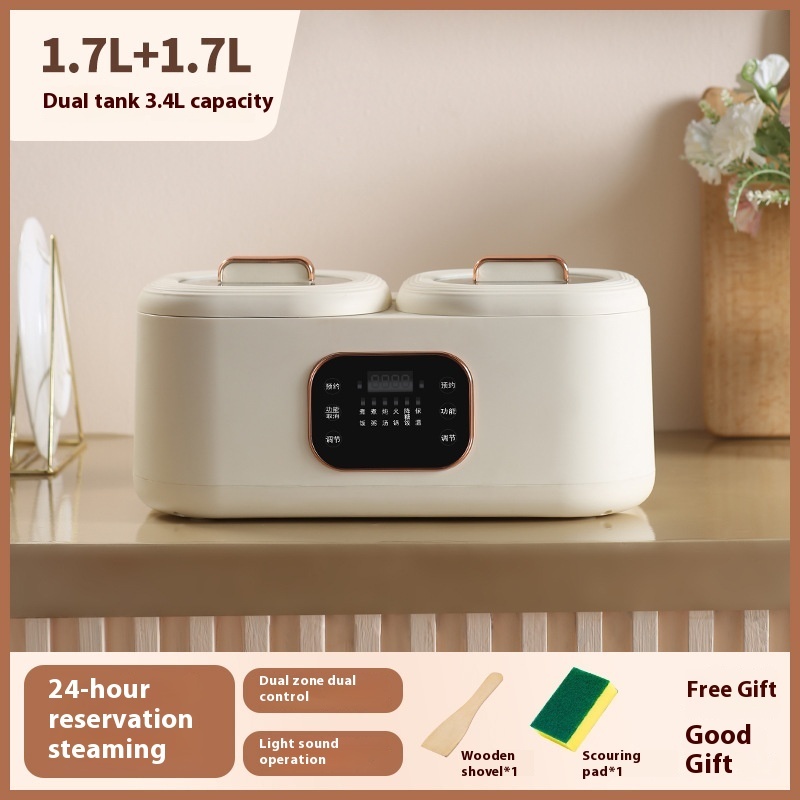 Home Smart Touch Screen Multi-function Bilateral Rice Cooker - Image 5